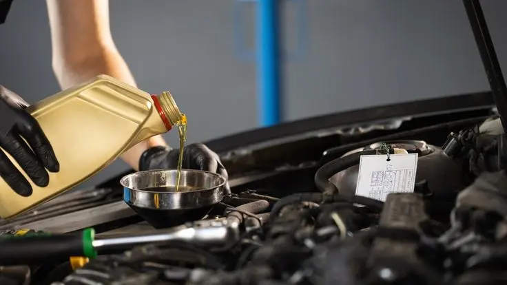 how to check engine oil 
